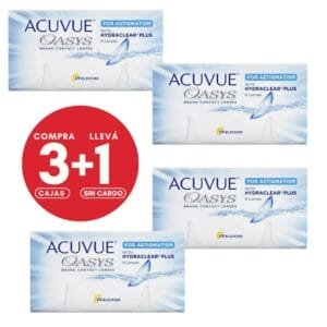 ACV OASYS para ASTIGMATISMO Promo 3+1